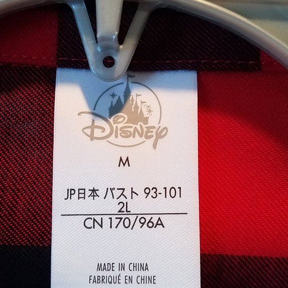 Woman's Disney Holiday Minnie Mouse Flannel Nightshirt - Picture 4 of 6